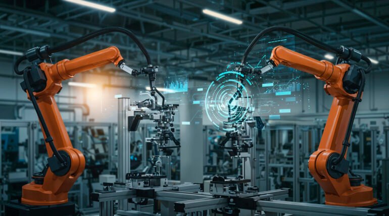 robotic-arms-modern-setting